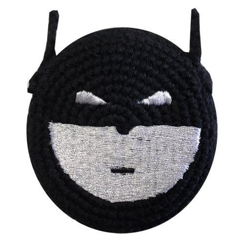 Batman Head Crocheted Footbag